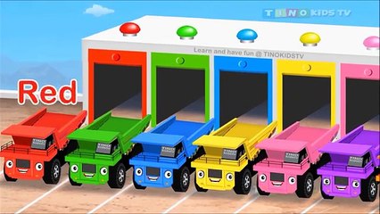 Download Video: Aprender los Colores con los Camiones de volteo para los Niños y el Color de Garaje Animación : Videos para Niños #2