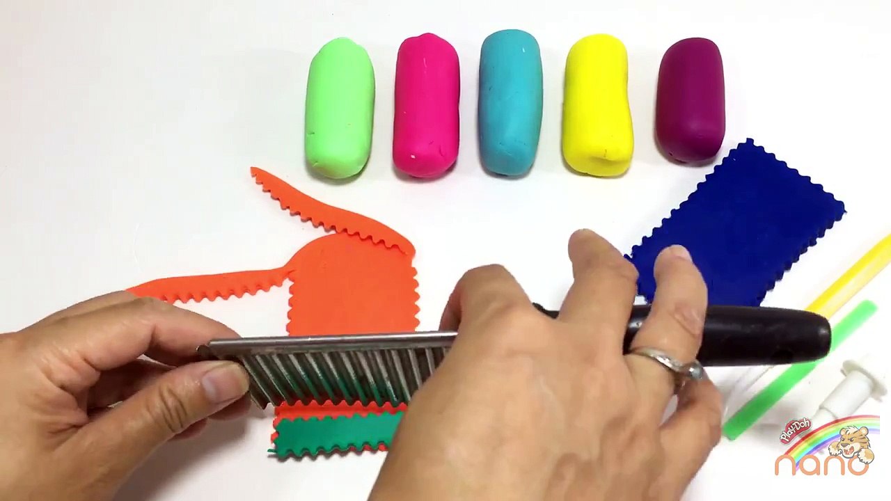 Play Doh Colorful! - Create Popsicle Ice Cream Playdoh with Peppa Pig Toys v3