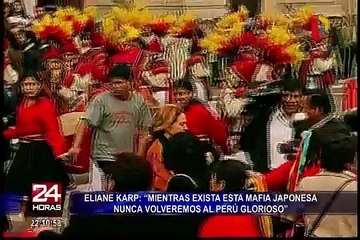 Eliane Karp: “Mientras exista esta mafia japonesa nunca volveremos al Perú glorioso”