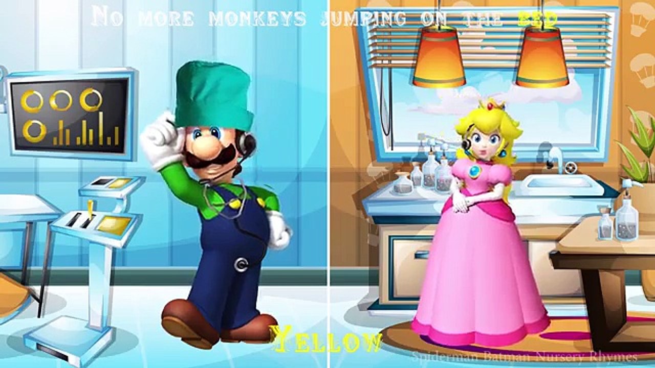Nursery Rhyme Mario Finger Family Nursery Rhymes Songs with Lyrics and Action Playlist