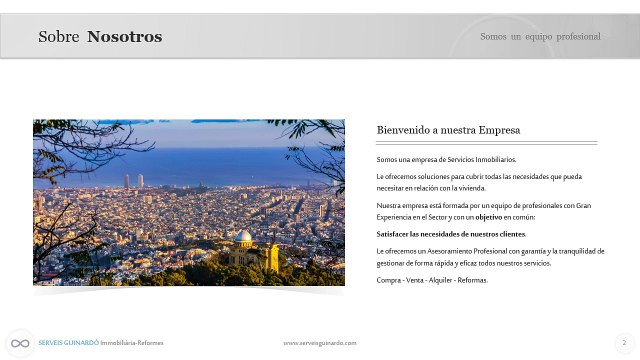 Presentación - Serveis Guinardó
