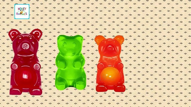 JELLY GUMMY BEAR Finger Family Children Cartoon Animation Nursery Rhymes | Finger Family HD