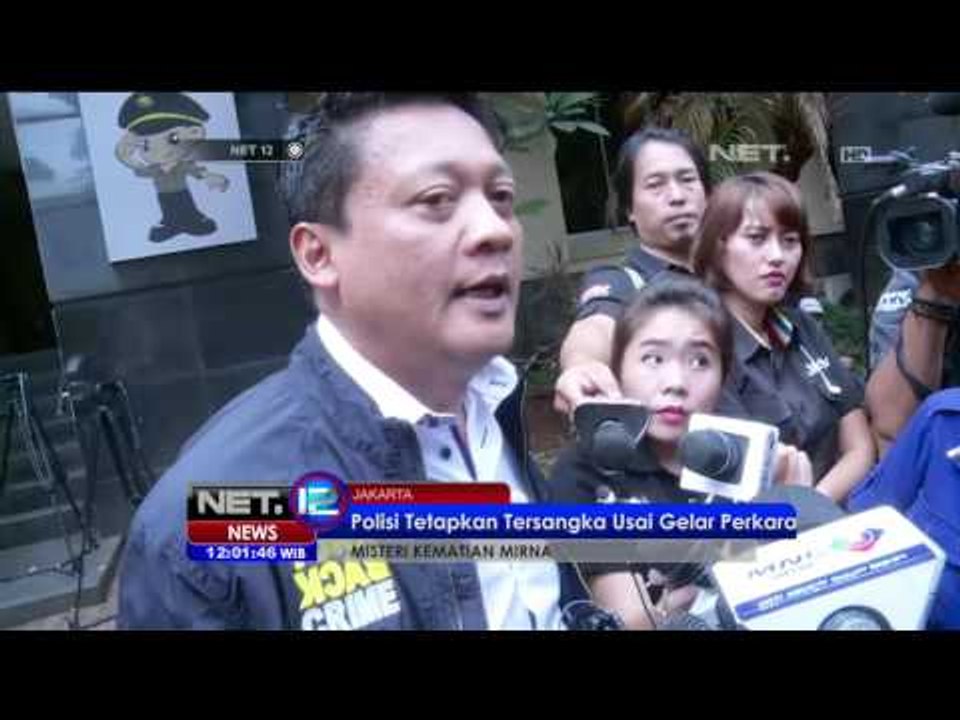 Polisi Tetapkan Tersangka Kasus Mirna - NET12