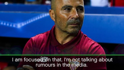 Sampaoli plays down Barcelona links