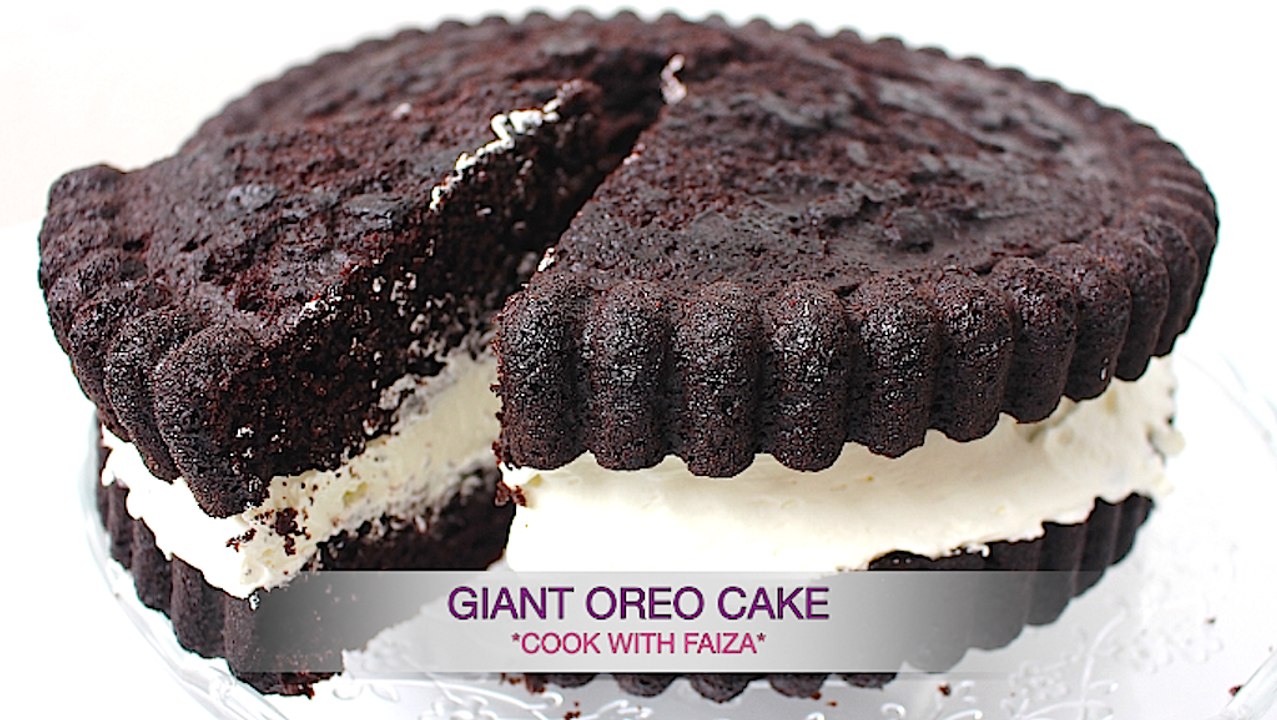 Giant Oreo Cake Cook With Faiza Video Dailymotion