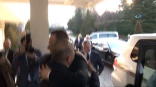 Dışişleri Bakanı Çavuşoğlu ile Macaristan Dışişleri Bakanı Szijjarto Çalışma Kahvaltısında Bir...