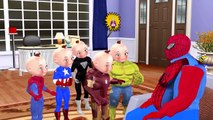 Frozen Elsa PREGNANT & Spiderman w/ Crying Baby Superheroes Funny Prank
