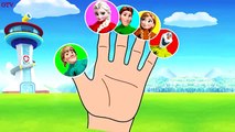 SuperHeroes Finger Family Song | Spiderman Hulk Frozen Elsa Finger Family Nursery Rhymes K