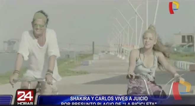 Shakira y Carlos Vives afrontan denuncia por supuesto plagio de ‘La bicicleta’