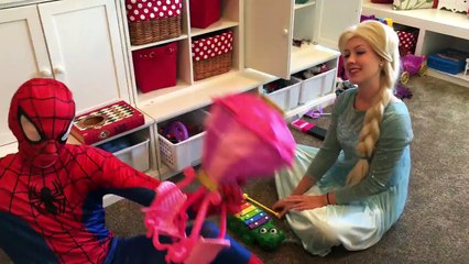 Maleficent Kisses Spiderman Get Married Prank With Elsa Fun Superhero Kids In Real Life In