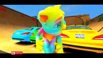 STREET VEHICLES MERCEDES BENZ COLORS & TALKING TOM CAT COLORS NURSERY RHYMES SONGS FOR CHI