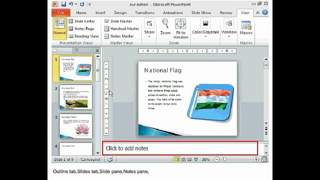 05BCC06- MS PowerPoint Presentation of the slides (Free Online Course for Basic Computer Skills)
