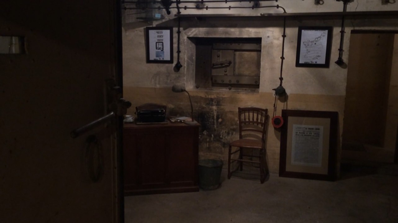 Dans le blockhaus de Dollmann