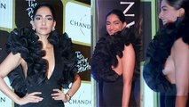 SHOCKING! Sonam Kapoor Side Boob Wardrobe Malfunction
