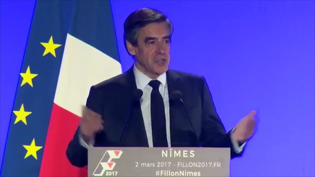 François Fillon à Nîmes : Je ne suis pas seul !