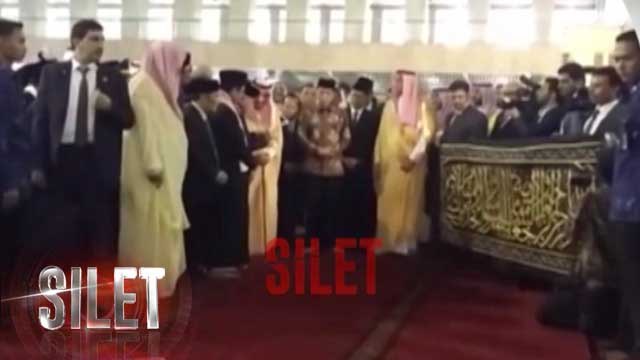 Bernilai 75 Milyar, Inilah Kain Kiswah Pemberian Raja Salman - Silet 03 Maret 2017