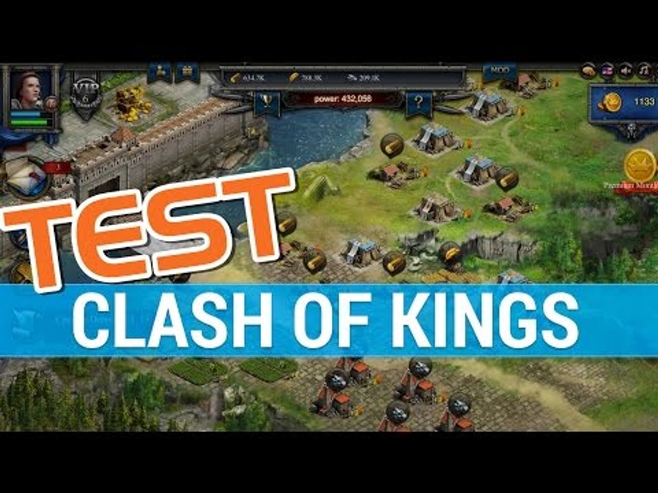 Clash of kings : TEST FR -  Le choc des Empires sur iOS Android