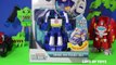 Transformers Rescue Bots Optimus Prime Rescue Trailer Hauls Chase Bumblebee Blades & Heatw