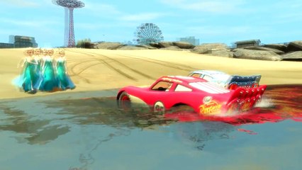 SPIDERMAN ABC SONG! LIGHTNING MCQUEEN Nursery Rhymes Disney Pixar Cars Children Songs