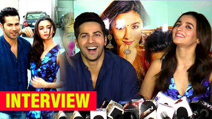 Alia Bhatt And Varun Dhawan's INTERVIEW For Badrinath Ki Dulhania