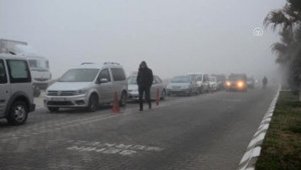 Yoğun Sis Deniz Ulaşımını Olumsuz Etkiliyor