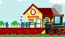 Kids Videos: Circus Trains and People Trains Wheels on the Bus, ABC Song