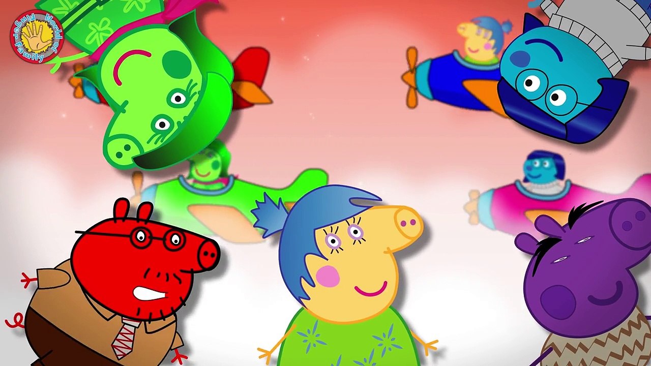 Наизнанку поросенка Finger семья | детские детский сад Rymes для детей