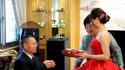 [台北大直典華婚宴會館]上午訂結+晚宴/SDE快剪快播/Mark+Jean