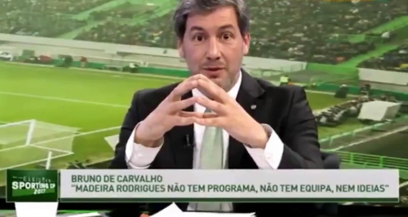 Bruno Carvalho imita Madeira