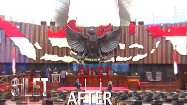 Sambut Raja Arab, Gedung DPR Disulap - Silet 03 Maret 2017