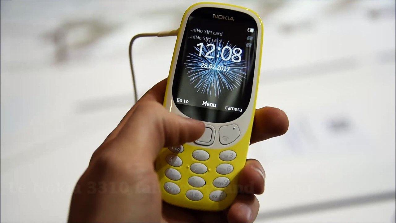 Présentation du Nokia 3310