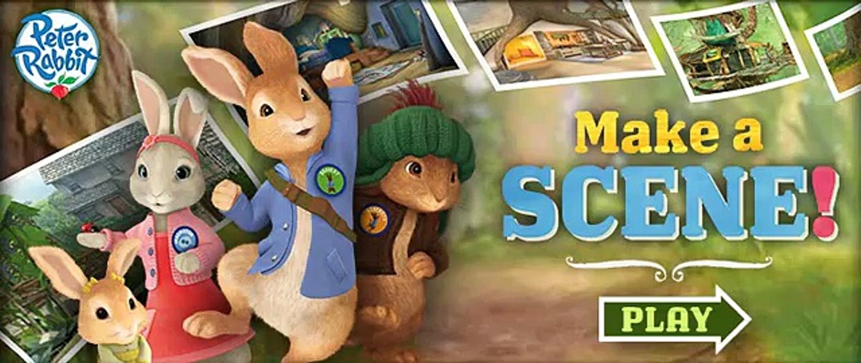 Peter Rabbit Full Episode - Nick Jr Game - Peter Rabbit Make a Scene! (Peter Rabbit Games)