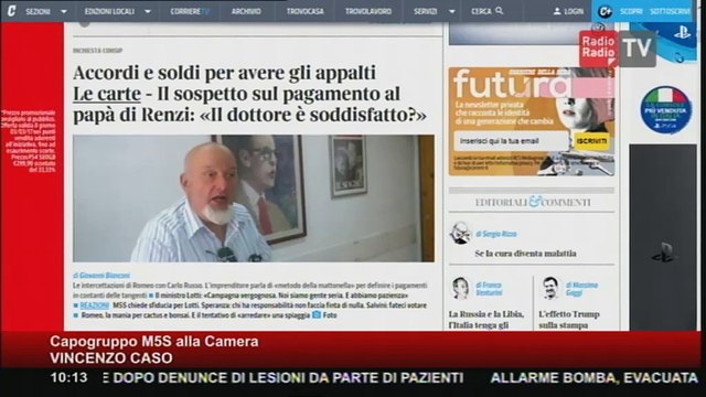 Un Giorno Speciale - Vincenzo Caso (Capogruppo M5S alla Camera) - 03 marzo 2017
