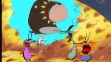Oggy And The Cockroaches mischievous uncle