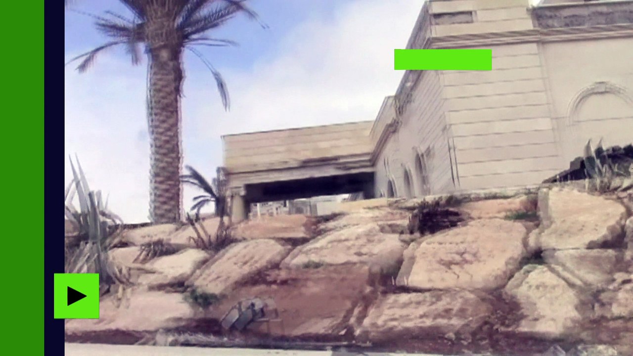 Ancienne propriété présumée du Qatar, un manoir de Daesh a été libéré près de Palmyre