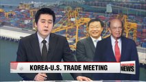 Korean Trade Minister to sit down with U.S. counterpart early next week in Washington D.C.