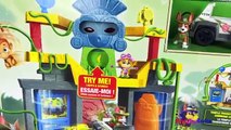 Paw Patrol Jungle Rescue Monkey Temple with Tracker & Mandy Jungle Patroller Chase Marshal