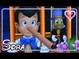 Kingdom Hearts 3D All Cutscenes | Game Movie | Pinocchio ~ Prankser's Paradise | Sora