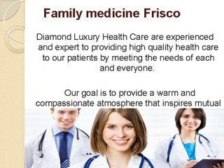 Best services of Family medicine Flower Mound – Diamond luxury healthcare