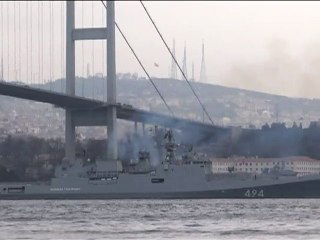 সিরিয়া উপকূলে আরও একটি নৌবহর পাঠিয়েছে রাশিয়া