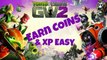 Make coins EASY Plants vs zombies  Garden Warfare 2