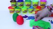 Kids learn rainbow colours with play dough art modelling clay education for preschool