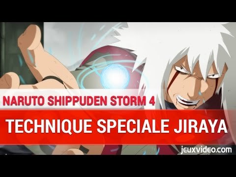 Naruto shippuden 4 : JIRAYA TECHNIQUE SPECIALE - Gameplay