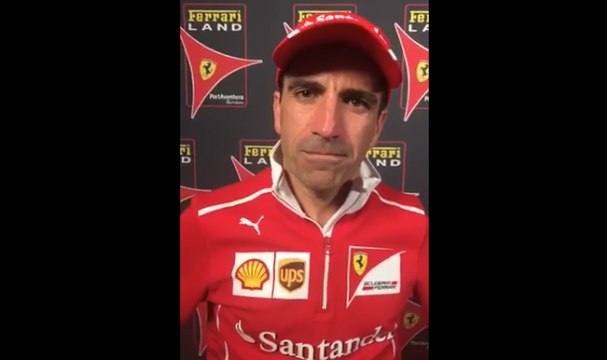 Marc Gené presenta Ferrari Land