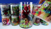GIANT SPIDERMAN ORBEEZ Surprise Jar Marvel Toys Egg Minecraft Avengers Candy