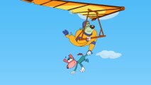 Flying in the sky  Scooter Hippies One Hour Compilation'|Rat-A-Tat| Funny Cartoon for  Kids |Chotoonz