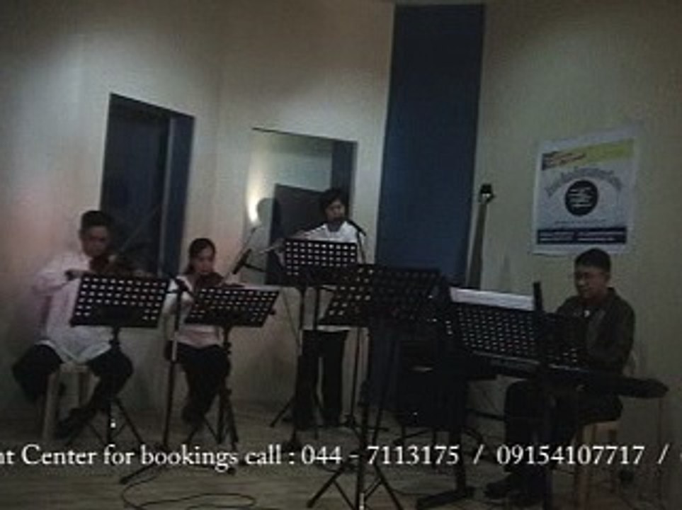 Moon River - STRING QUARTET - Wedding Musicians Manila Philippines by Enrico Braza's Entertainment Center