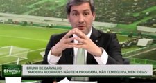 Bruno de Carvalho imita Madeira Rodrigues na Sporting TV