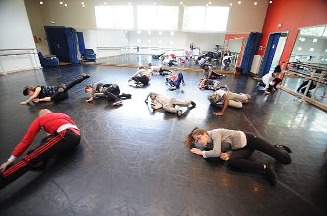 Répétition de la masterclass pour le concert Hip-Hop Party I
