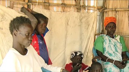 الهلال الأحمر السوداني يساعد المهجرين الجنوبيين